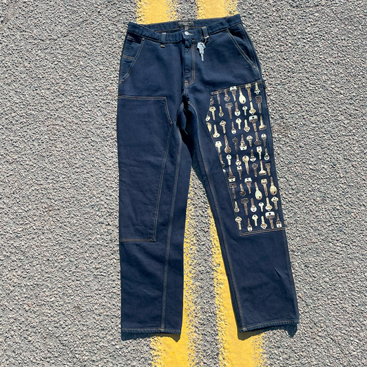 Keys To Success Navy Denim