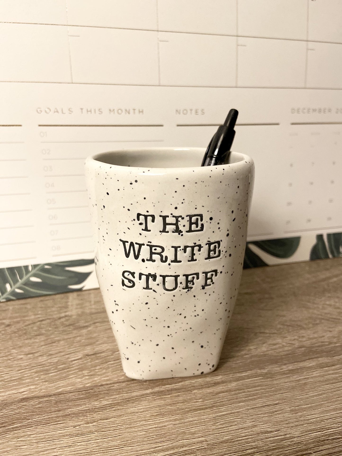 THE WRITE STUFF PENCIL CUP