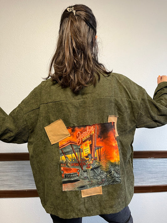 Jacket Zombie Design.