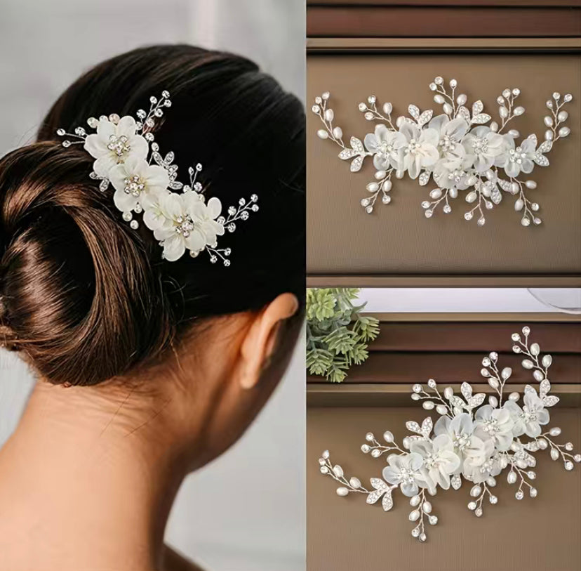 Floral hair piece