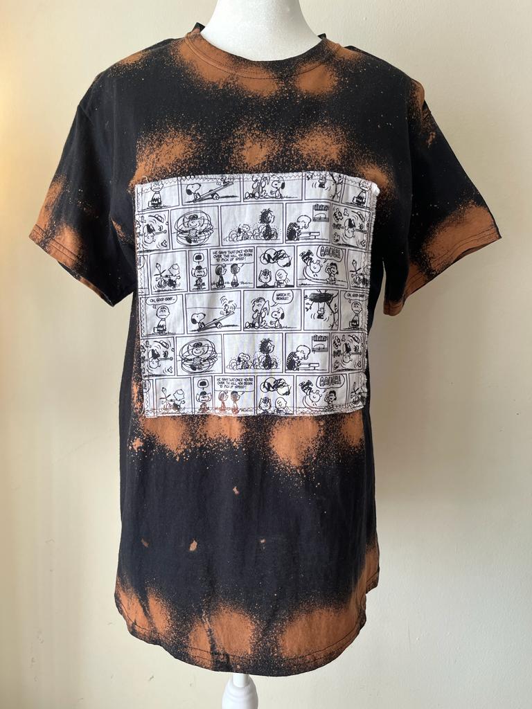 Black t-shirt Snoopy