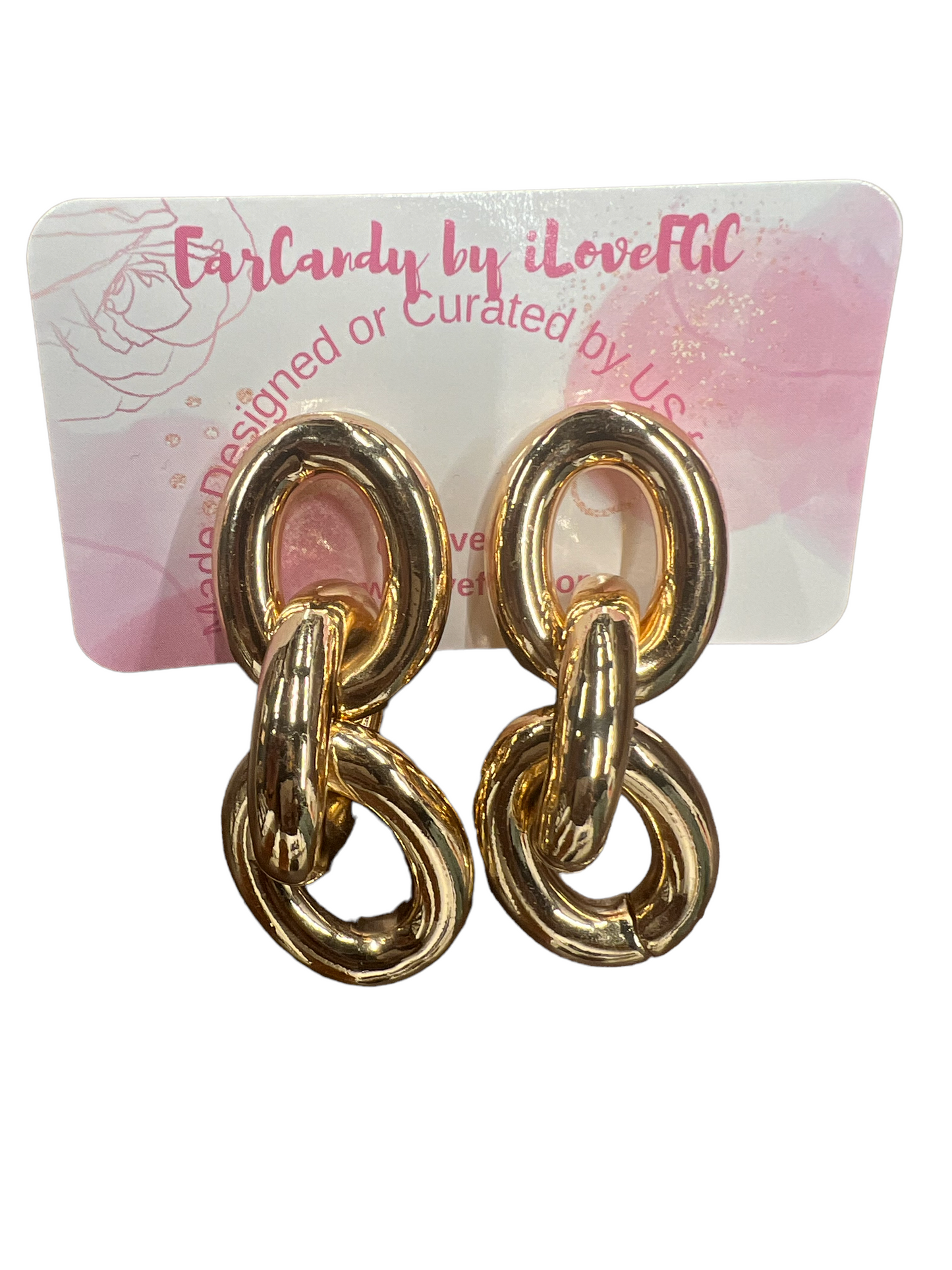 Gold Loop Earrings