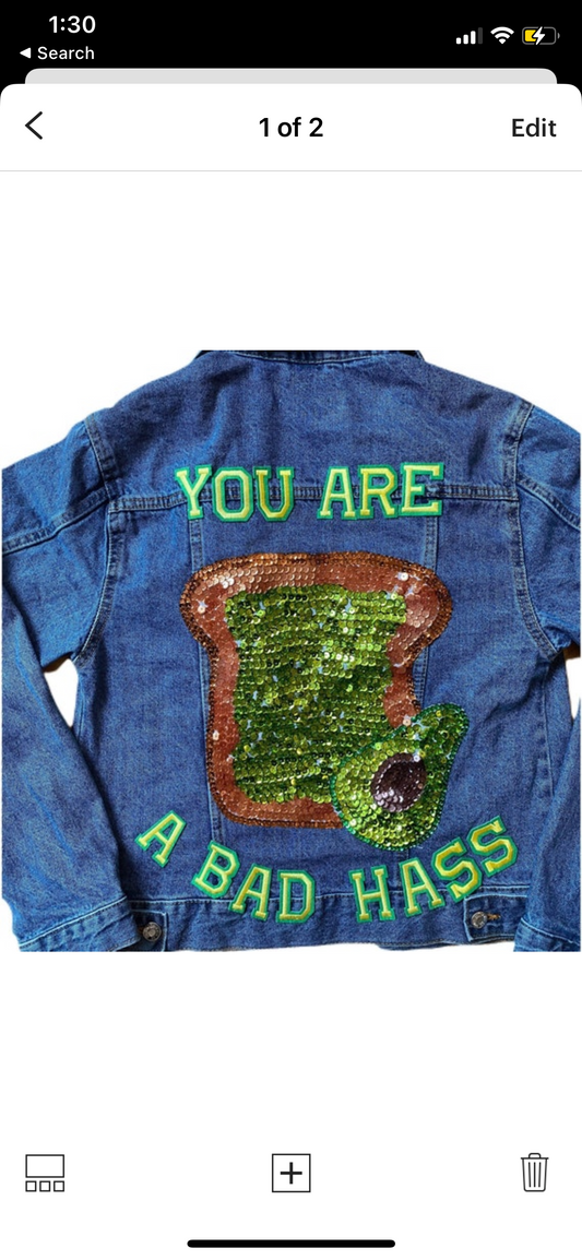 Avocado Denim Jacket