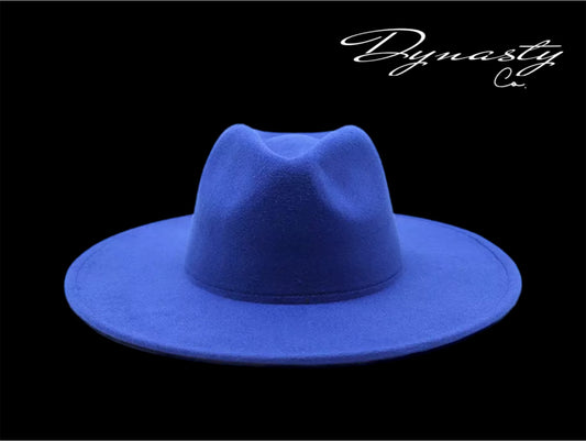 DYNASTY Royal Blue Fedora