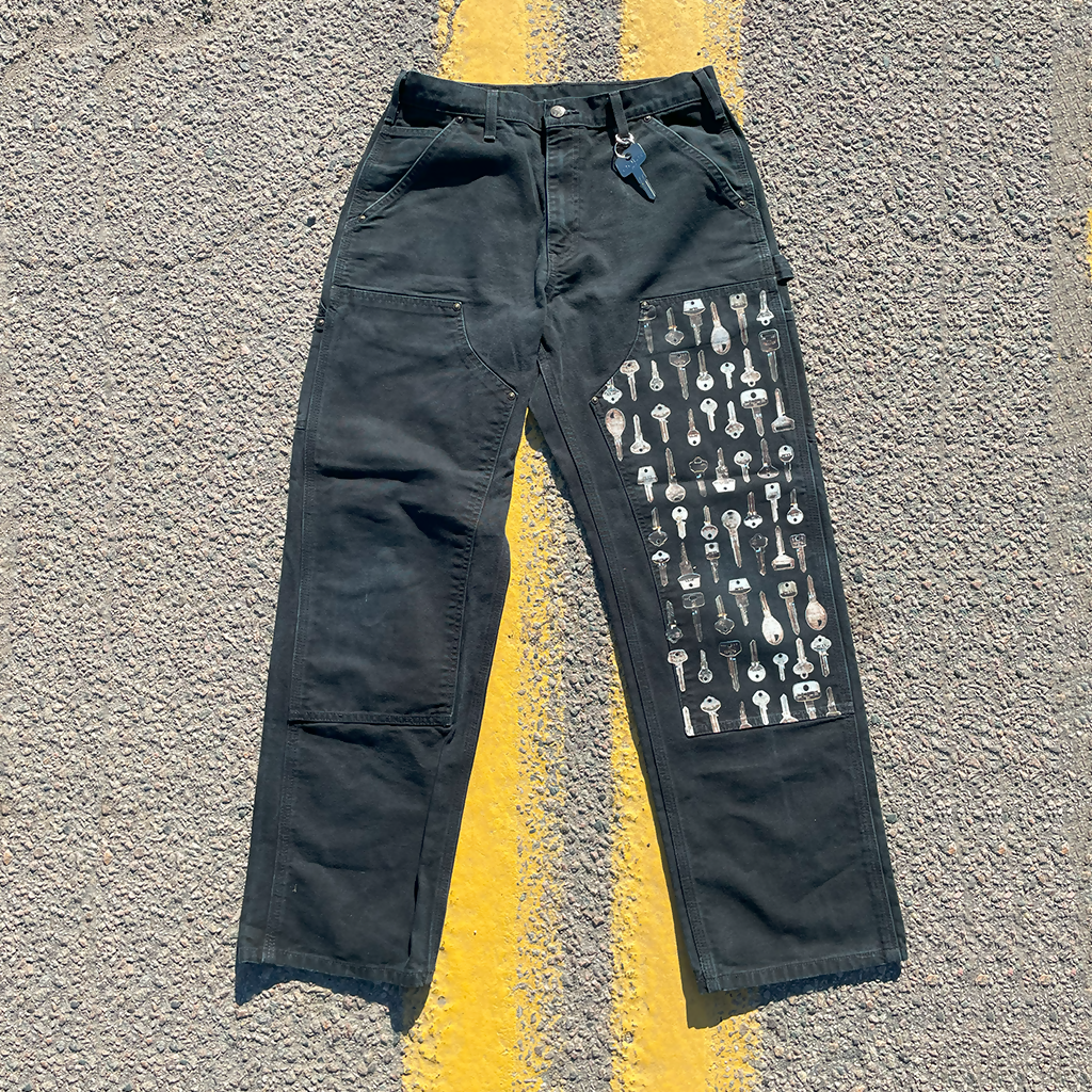 Keys to Success Black Denim