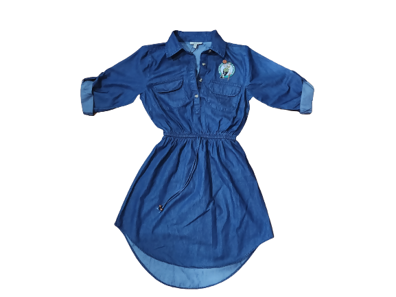 Blue Celtics Jean Dress