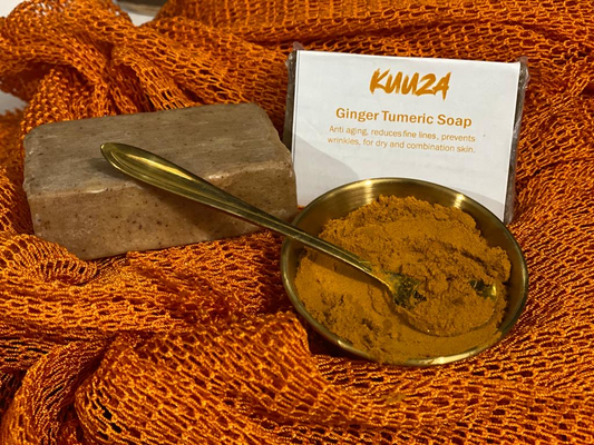 African Organic Ginger Turmeric Soap