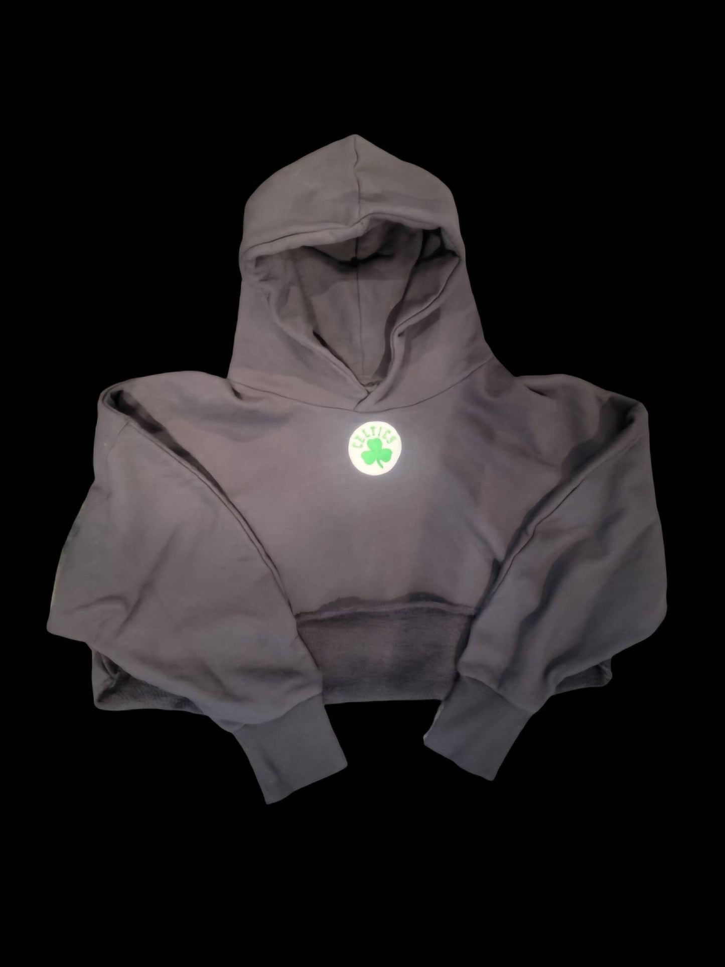 Celtics Crop Hoodie