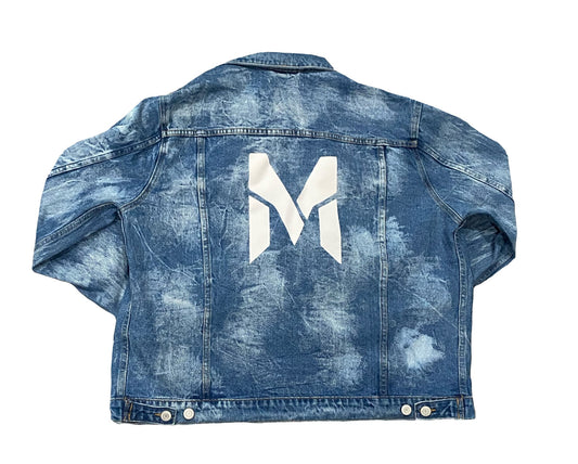 Men's Stone Washed Jean Jacket