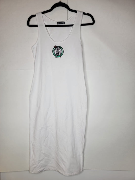 Icy White Mavlife Celtics Dress L