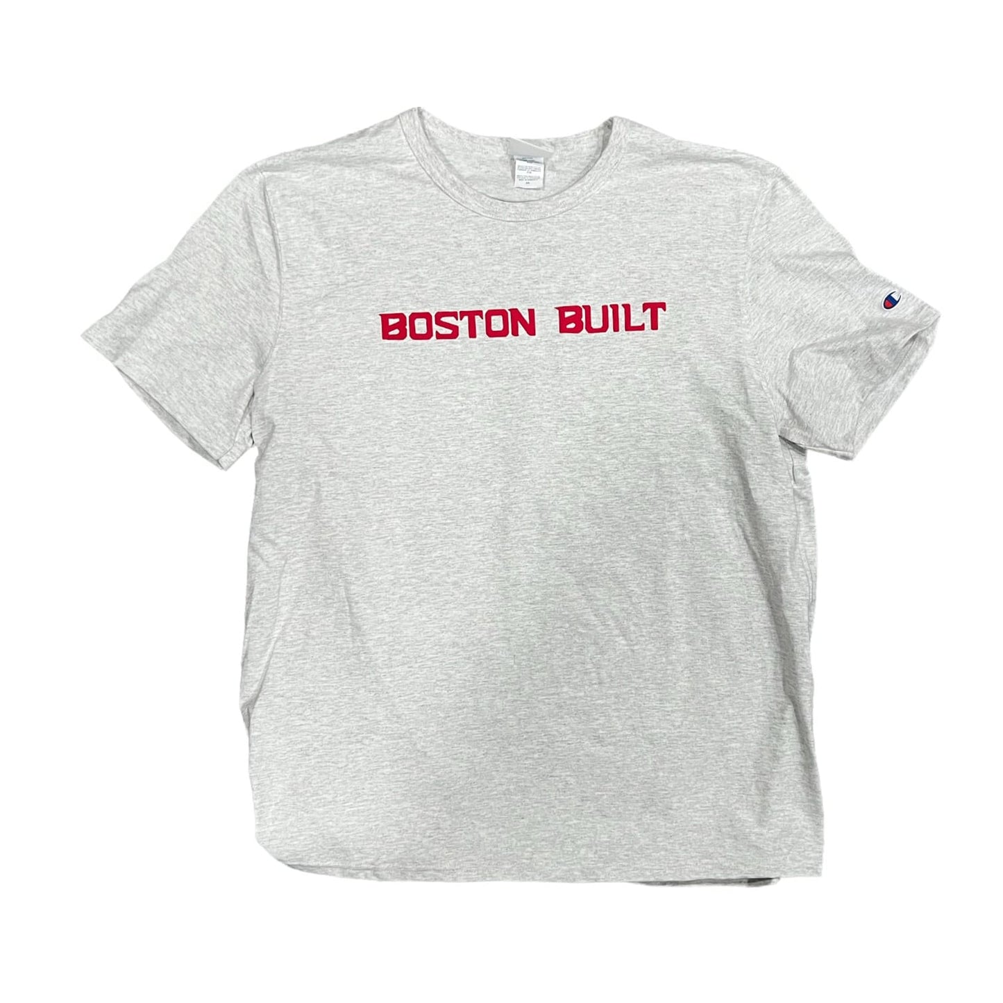 Boston Built Grey Tee 2X