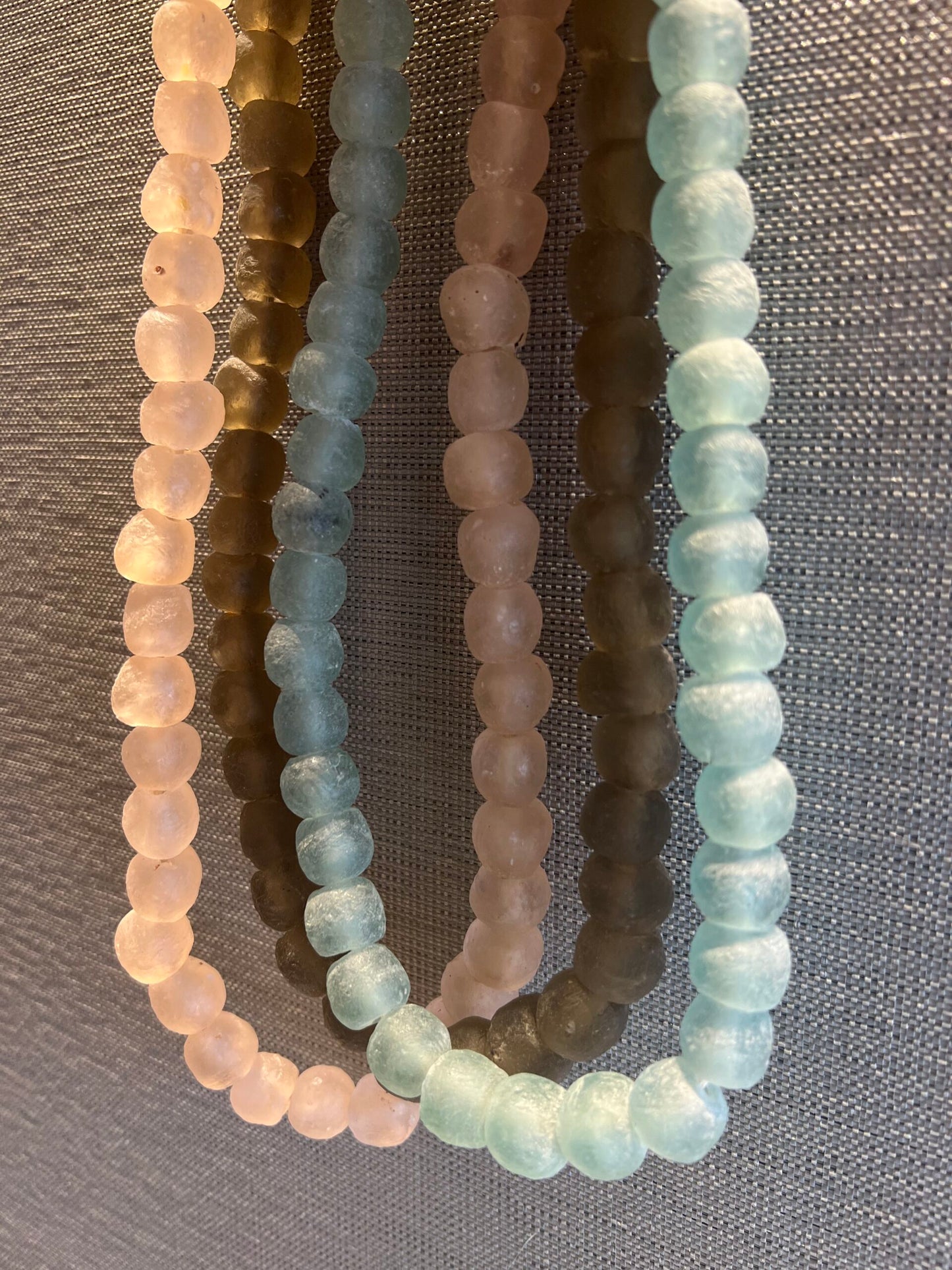 Glass Bead Necklace | 3-Colors Available