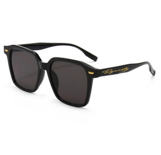 DYNASTY Black Square Shades