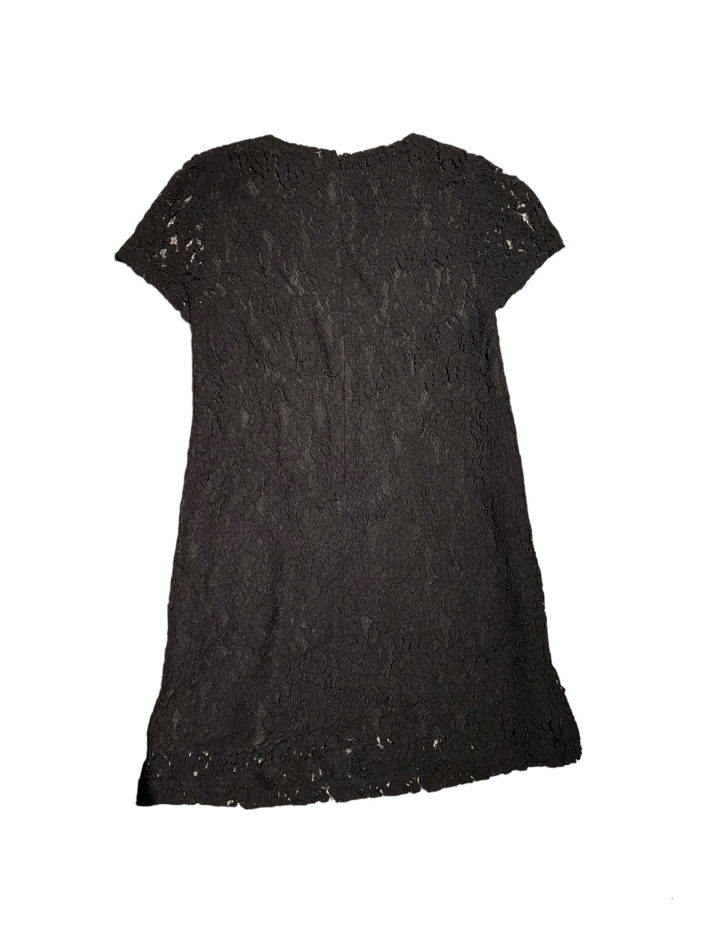 Lace dress (black)