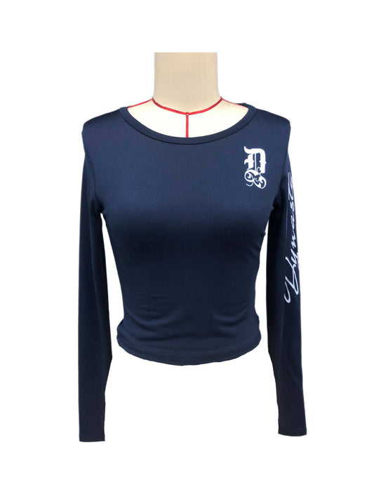 DYNASTY Womans Badge Long sleeve ( Blue)