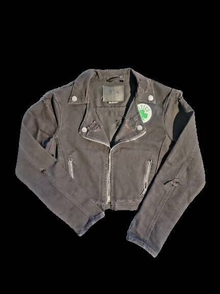 Celtics Biker Jacket