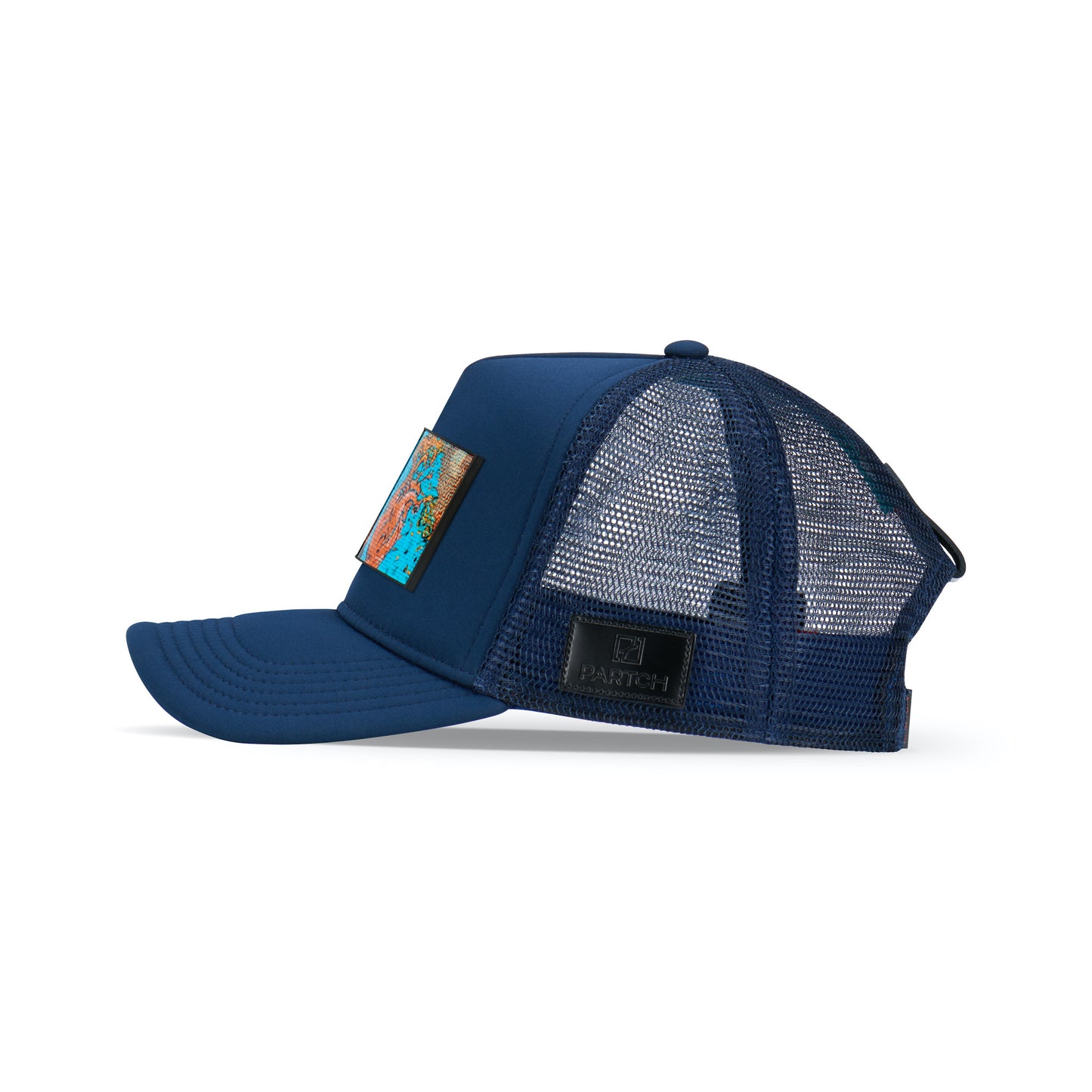 Partch Trucker hats and caps with Art front Panel patch removable | Men’s and Women’s Collection