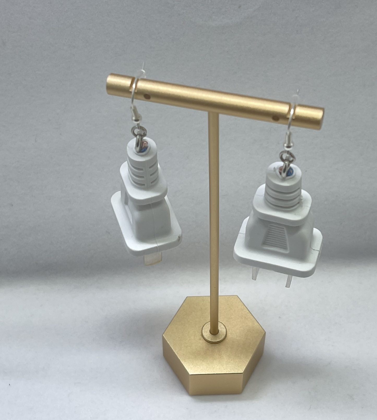 Unconventional Edge: Handmade Plug Earrings