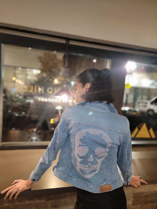 Skeletor Jean Jacket