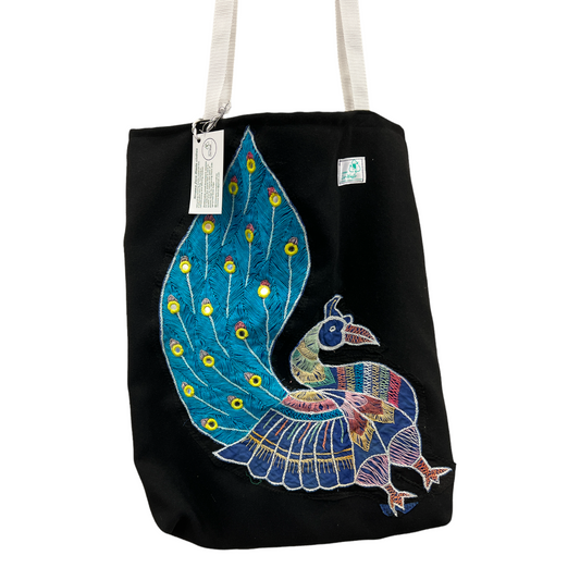 Peacock Tote Bag