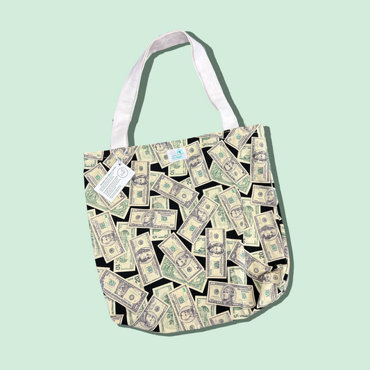 Money Tote Bag