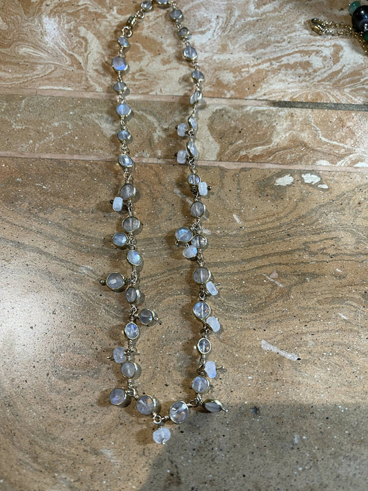 Moonstone necklace