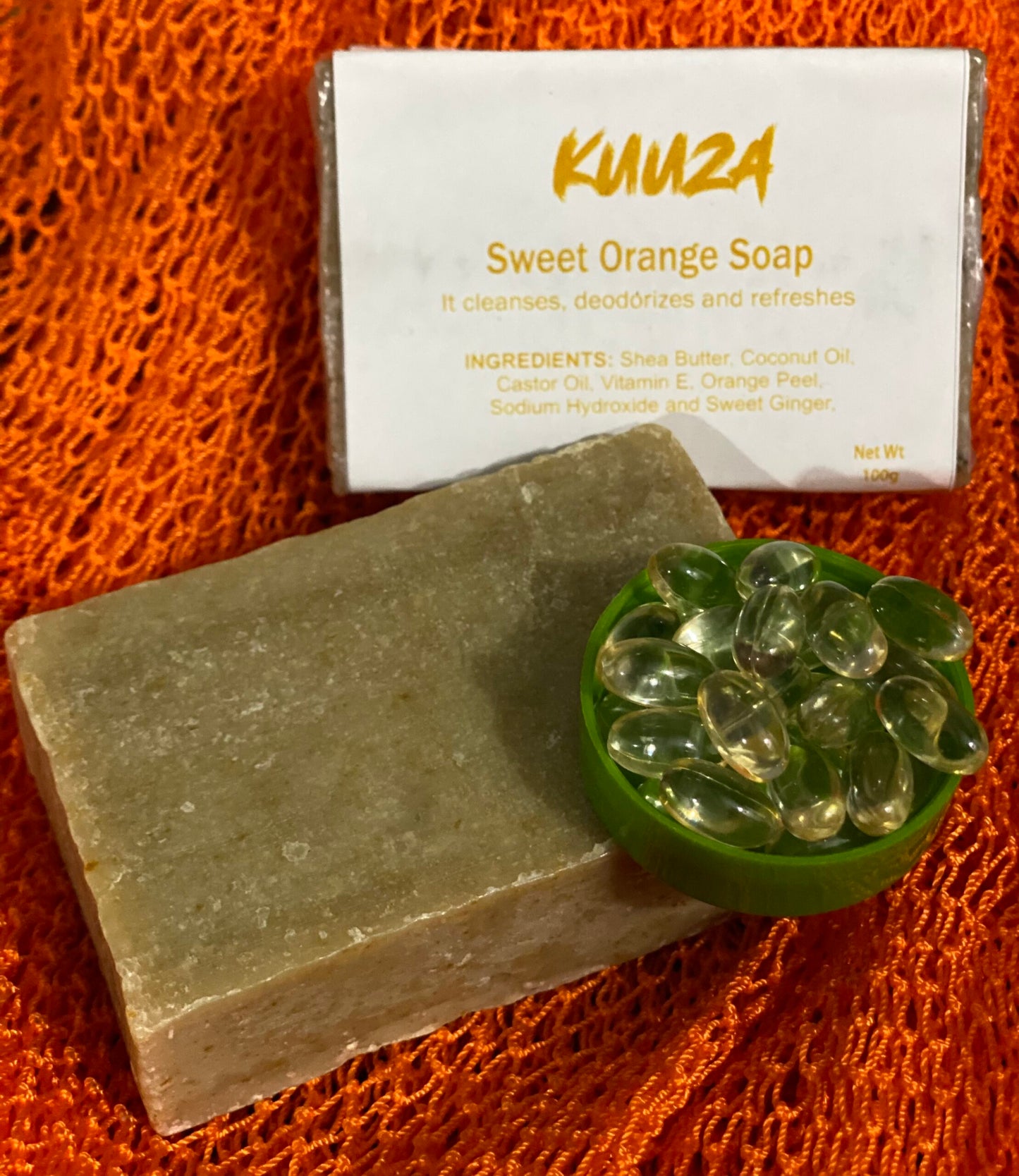 African Organic Sweet Orange Soap