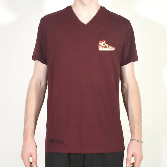 "Terra Rouge" Embroidered T-Shirt