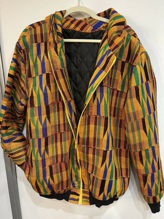 Royal Kente Hoodie