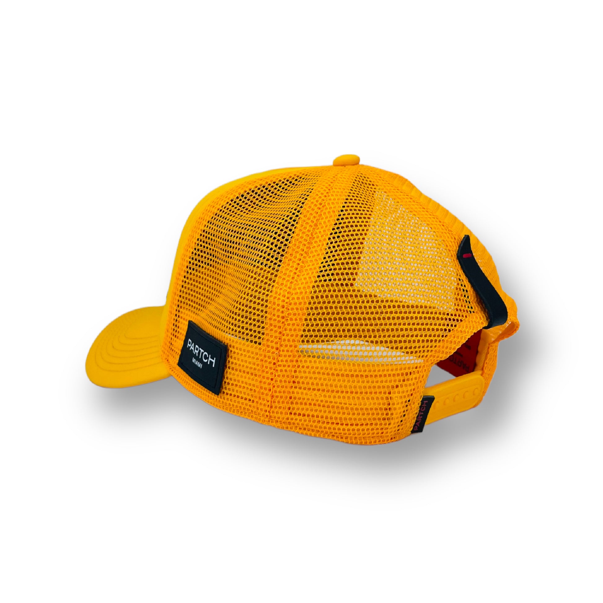 Yellow Trucker Hat PARTCH breathable Mesh