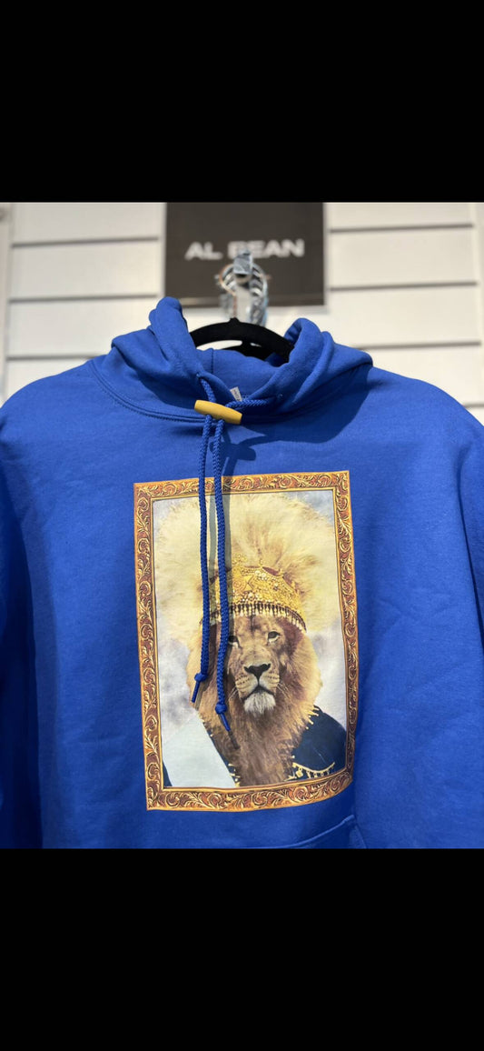 Blue Lion Hoodie