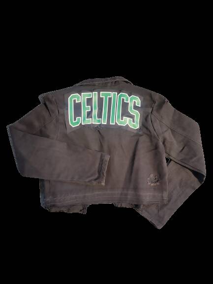 Celtics Biker Jacket
