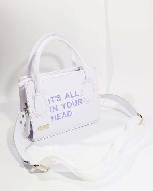 White purse