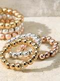 STRETCH BEAD RING (SET OF 3)