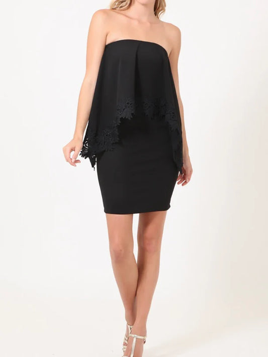 Tube Ruffle Dress