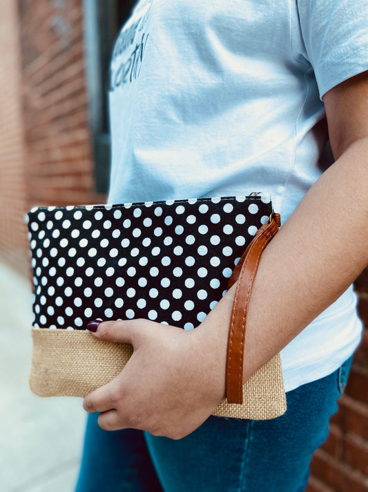 Polka Dot Pouch