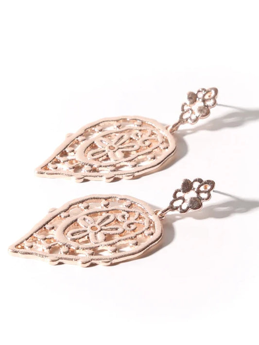 Antique Filigree Drop Earring