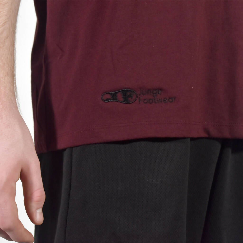 "Terra Rouge" Embroidered T-Shirt