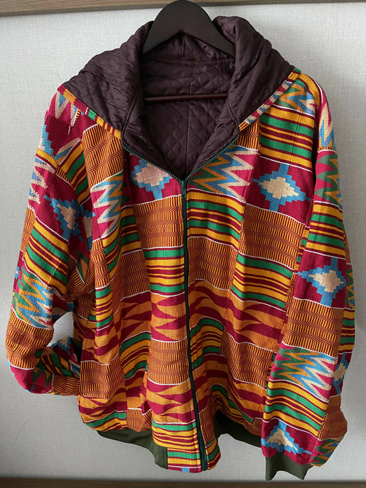 Royal Kente Hoodie