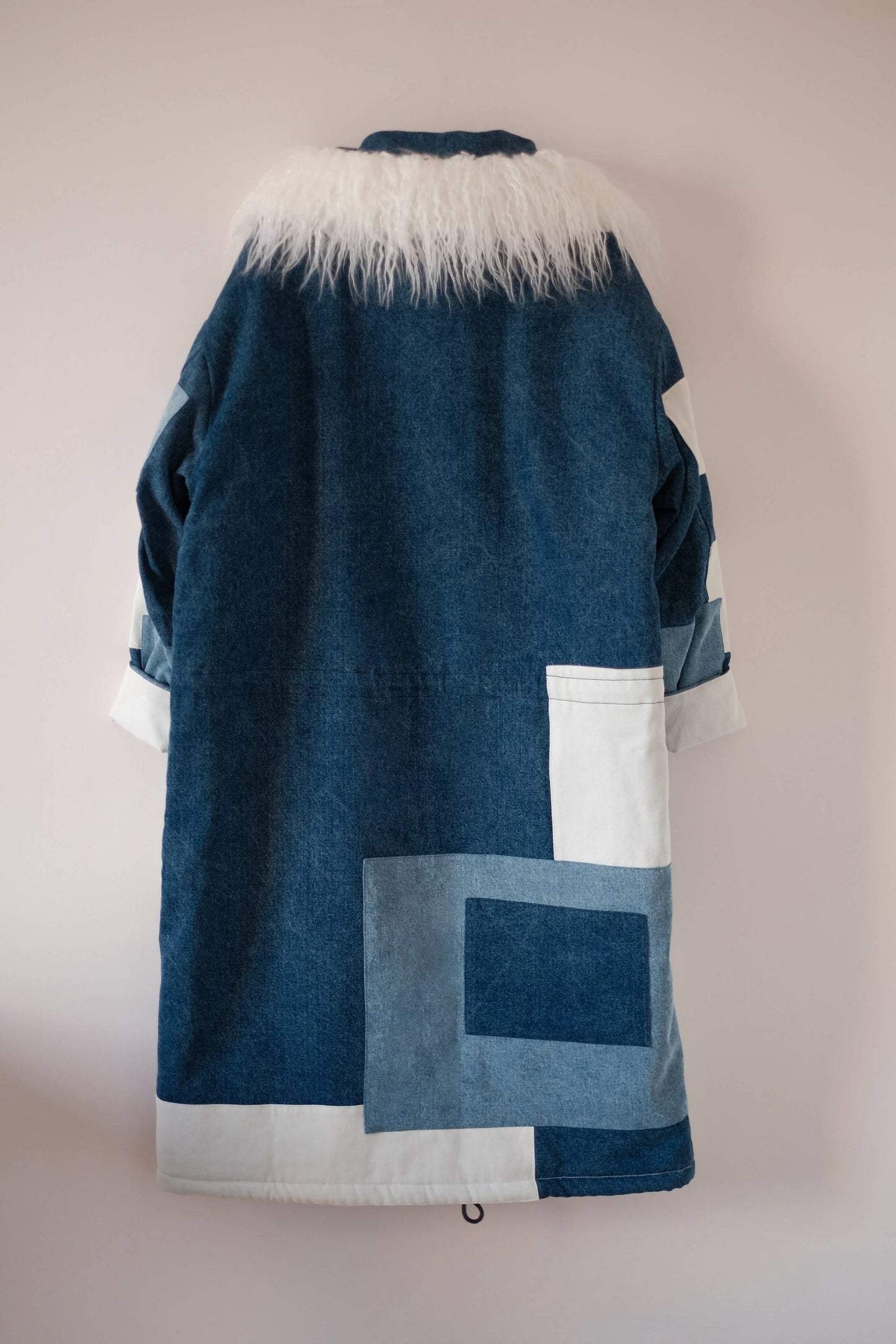 Winter-Ready Denim Coat: Artisanal Masterpiece for Unmatched Warmth and Style