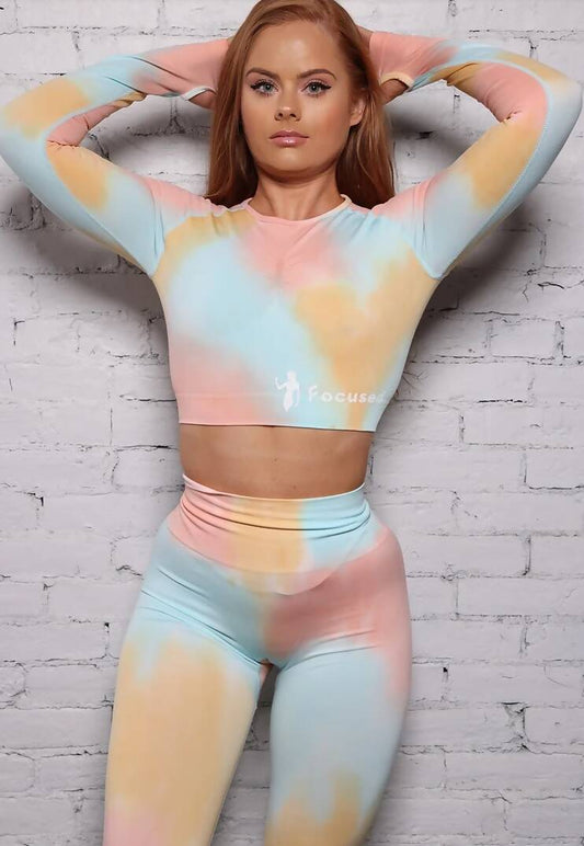 Pastel Tie-Dye 3 Piece Set