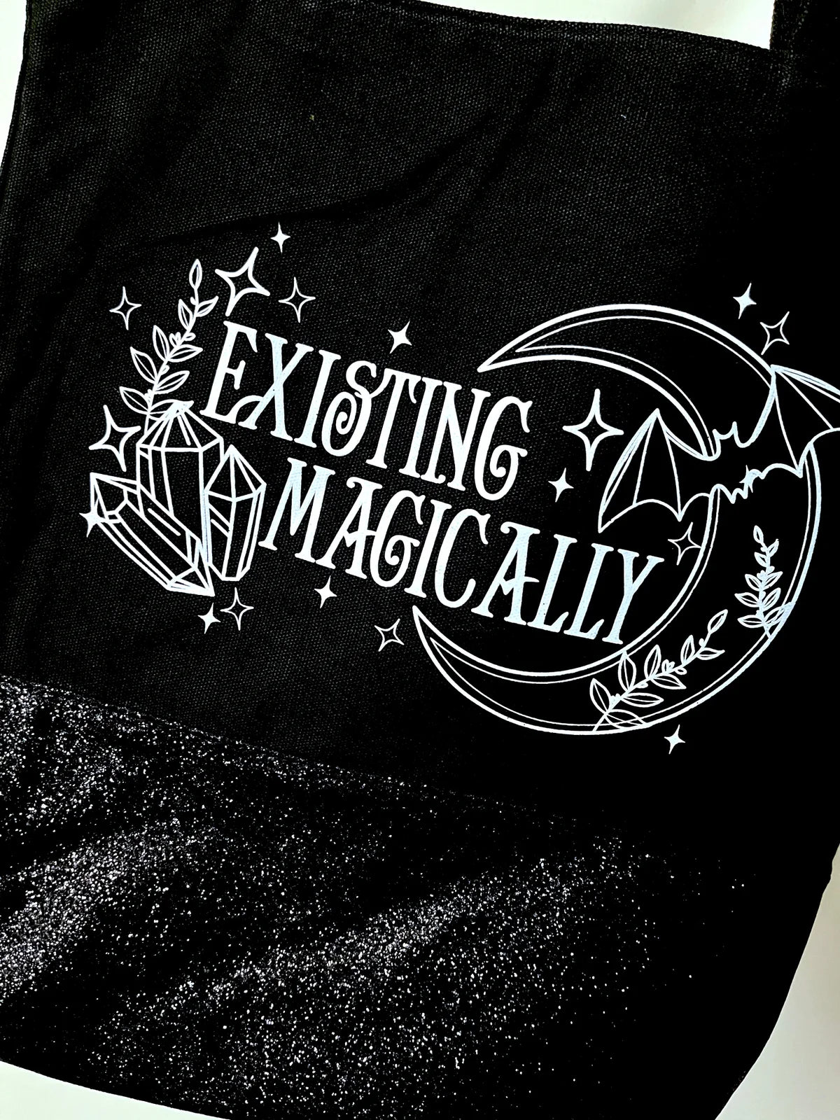 "Existing Magically" Tote Bag