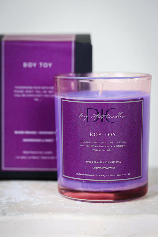 BOY TOY Soy Scented Candle