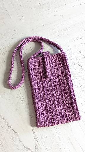 Lilac Phone Bag