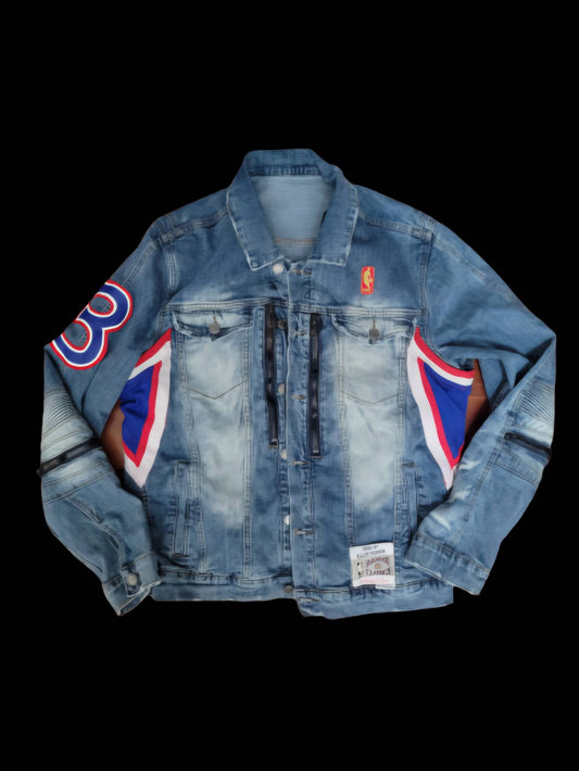 Allen Iverson Jean Jacket