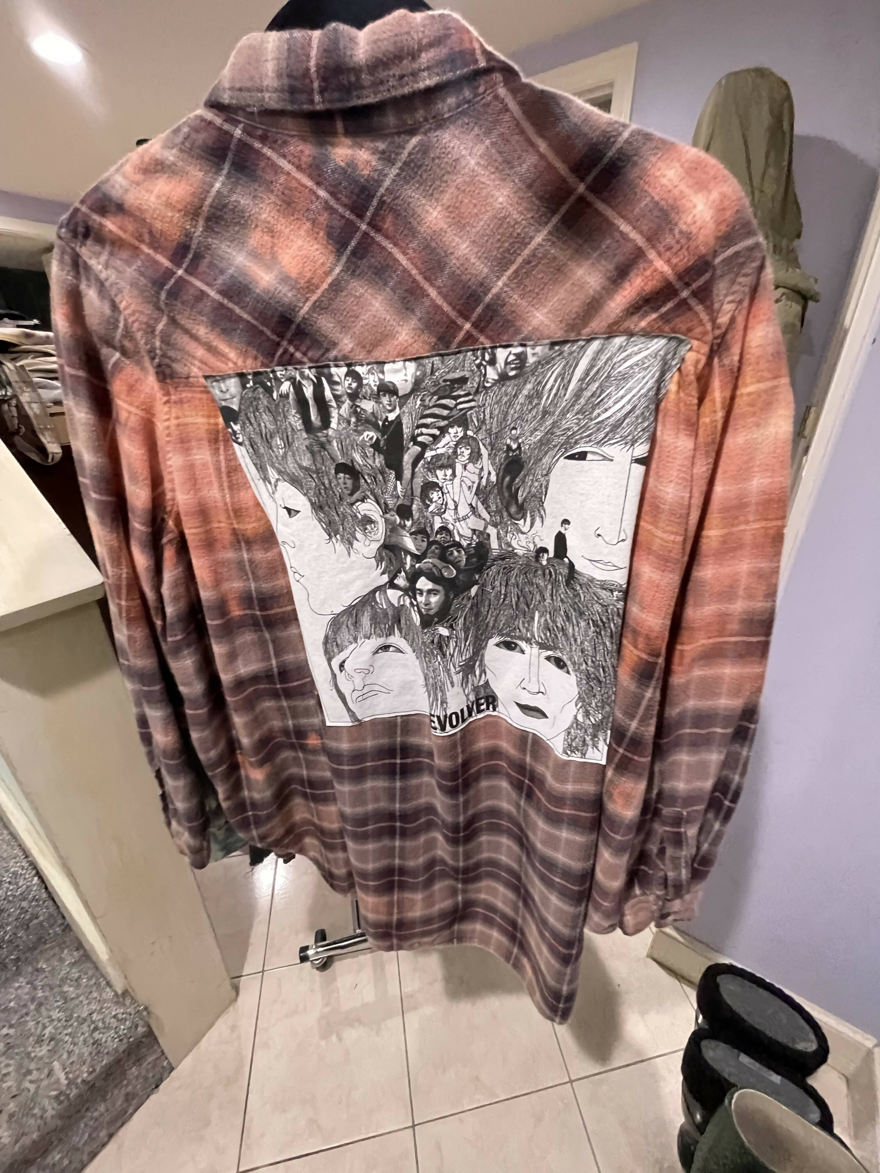 VLONE shirt FLANNEL shops